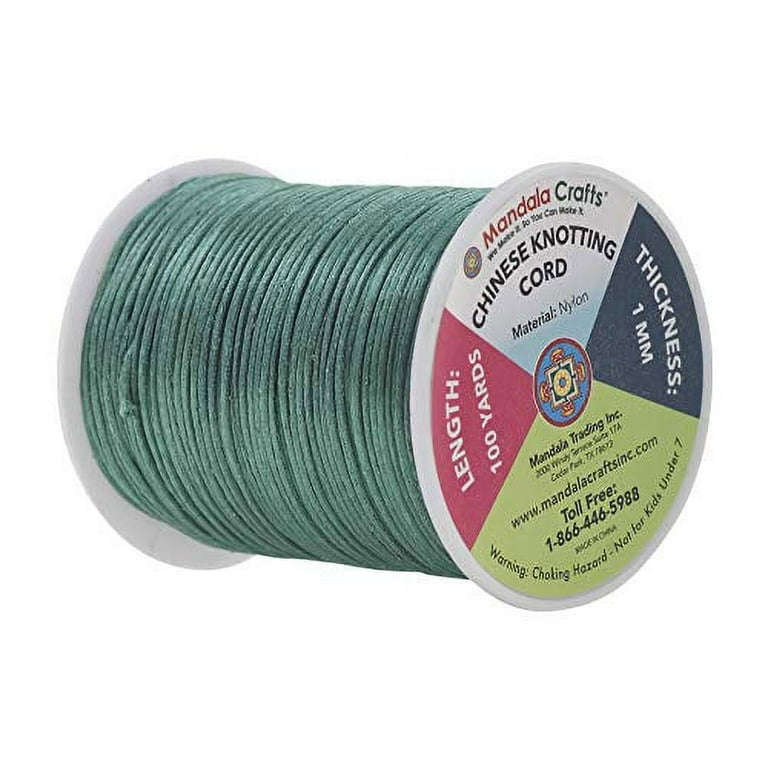 Silk Green Jewelry Making Cord, Thread & Wire for sale