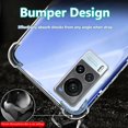 thumbnail image 4 of Clear Airbag Cover Case For Vivo Y76 Y76S Y75 Y55 Y33S 5G Y32 Y21 Y21S Y73 Y15S Y15A T1 V23 V21 V21E V23E X60 Pro Soft Cover, 4 of 4