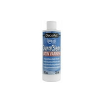 DecoArt DuraClear Poly Varnish Satin 8oz