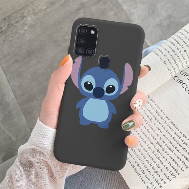 Funda de teléfono para Samsung Galaxy A21S A31 A41, carcasa trasera divertida de Stitch Love, Funda de silicona suave para Galaxy ya21s A 31 Coque Fivean unisex