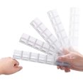 thumbnail image 4 of Paquete de 2 organizadores semanales grandes de pastillas – Planificador de vitaminas de 7 días y caja de medicamentos con compartimentos grandes – Sin BPA (negro + blanco), 4 of 5