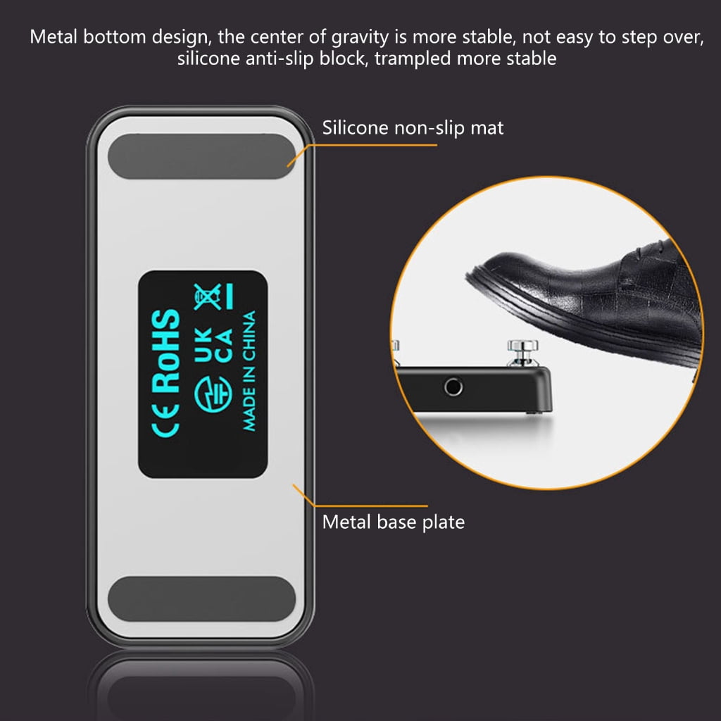 Digital Reverbs Guitar Pedal Double Pedal External Foot Switches Step Nail