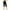Black, variant on Besolor Women's Workout Capri Pants Elastic Waist Drawstring Casual Summer Cropped Pants with Pockets