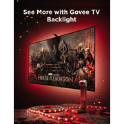 Govee TV Backlight 3 Lite for 40-50 inch TVs,Extra Warm White Light Providing Better Theater Experience, Smart Control Indoor TV Light