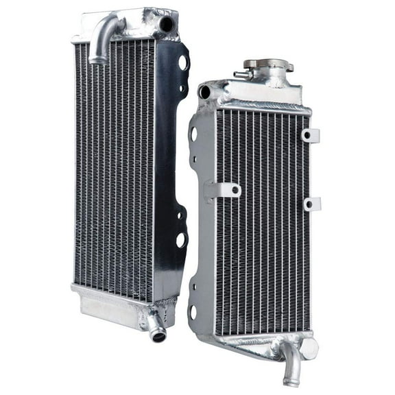Tusk Aluminum Radiator Set - Fits: Honda CRF450X 2005-2009,2012