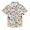 Panda Faces Heart Star, variant on Small Short Sleeve Button Down Shirts Panda Faces Heart Star Casual Shirt 3-10 Years