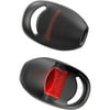 Replacement Ear Tips for HyperX Cloud Earphone Buds Silicone Case Medium - Red/Grey 4P5C8AA