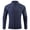 Blue, variant on Youthup Men's Stand Collar Summer Jacket - Quick Dry Breathable Long Sleeve Casual Outerwear with Two Pockets