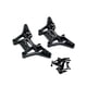 thumbnail image 4 of 2 piezas de soporte de amortiguadores para coche RC, modelo de vehículo, piezas ligeras de repuesto Negro, 4 of 9