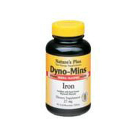 Dyno-Mins Iron 27mg Nature's Plus 90 Tabs