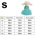 thumbnail image 2 of Vestido para perro con unicornio, tutú escalonado de tul, vestidos de fiesta de cumpleaños para perros pequeños con lentejuelas, 2 of 5