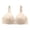 Khaki, variant on Women Wirefree Petite Bra Wireless Push Up Bra for Women Comfortable Lift Support Everyday T-Shirt Bras D Hot Pink