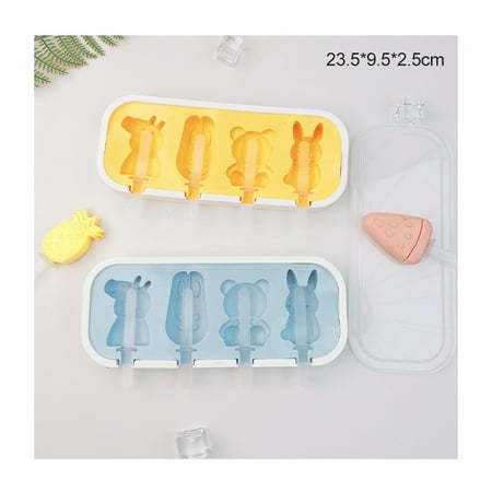 

Reusable DIY Popsicle Stencil Ice Cream Stencil Ice Lolly Stick Ice Storage Box