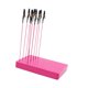 thumbnail image 4 of 10/20x Base de soporte Herramientas de modelado Soporte de pintura de modelos Soporte básico para mapas Foto Clips rosa 20, 4 of 9