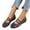 Grey, variant on Ballet Flats for Women Fly Woven Embroidered Boho Beach Travel Walking Shoes Slip on Loafers