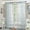 Blue, variant on Jacenvly Shower Curtains and Bath Rug Set New Flower Sheer Curtain Tulle Window Voile Drape Valance 1 Panel Fabric