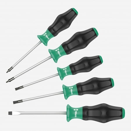 UPC: 4013288146953 | Wera 345248 Kraftform Comfort Slotted/Phillips Screwdriver Set