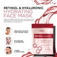 AZURE Retinol & Hyaluronic Hydrating Facial Sheet Mask Anti Aging