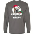 thumbnail image 3 of Inktastic Christmas is Better with a Bulldog Long Sleeve T-Shirt, 3 of 5
