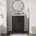 thumbnail image 2 of Modway Miles 24” Bathroom Vanity in White Black, 2 of 11