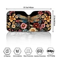 thumbnail image 5 of Xoenoiee Dragonfly Daisy Flower Print Car Windshield Sun Shade Cover Foldable Auto Front Windshield Sun Shade Fit for Most Vehicles, Keep Your Car Cooler, 5 of 7