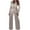 White, variant on Elegant Blazer 2 Piece Suit for Women Wedding Gest Outfits Set Ladies Solid Open Front Blazer Jackets with Belted and High Waish Wide Leg Trousers Set Business Office Formal Blazer Suits Sets