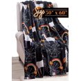 thumbnail image 2 of zuhoeo Lightweight Throw Blanket- Halloween Themed, Soft, Cozy and Plush- Throw Blankets, Perfect for Lounging This Spooky Season, 50 x 60 inches, Autumn Leaves, Throw Blanket, 2 of 6