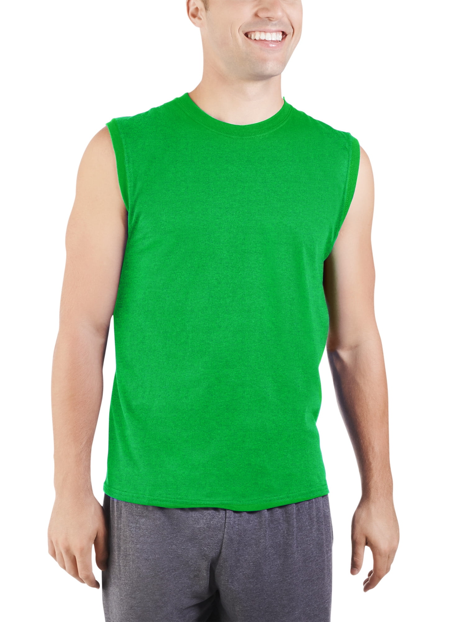 fruit of the loom sleeveless tees