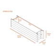 thumbnail image 4 of New Age Garden 36" Window Box in Maple, 4 of 7