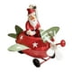 thumbnail image 1 of Decoración navideña de avión, adorno colgante de avión, suministros para fiestas navideñas Estilo B, 1 of 9