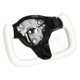 thumbnail image 4 of Volante Con Calefacción ANGGREK Napa Blanca para Modelo 3 2017-2021, 4 of 7