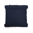 thumbnail image 3 of Lush Decor Diamond Zigzag Decorative Pillow Navy Single 20X20, 3 of 3