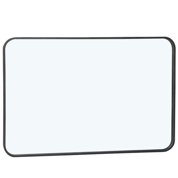 ZENSTYLE 24 x 36" Rectangle Wall Mirror Bathroom Metal Frame Makeup Vanity Mirror