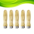 thumbnail image 1 of SKISUNO 5Pcs Chisel Handles Replacement Wooden Tool Handle for DIY Projects 11.3in Long, 1 of 8
