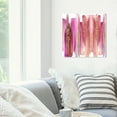 thumbnail image 2 of Wynwood Studio Abstract Canvas Art Print 'Inspiring Pink Swatches' Textures - Pink, Gold, 2 of 3