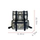 thumbnail image 3 of Mochila transparente con correas reforzadas y bolsillo frontal para accesorios: ideal para la escuela, seguridad y eventos deportivos., 3 of 6