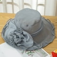 thumbnail image 4 of Under $1 PEONAVET Beach Hat Tea Party Accessories for Women Hats for Women, 4 of 6