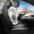 thumbnail image 5 of Red Rain Black and Gray Universal Leather Car Seat Cover Waterproof Seat Covers 13pcs (R-Black+Gray), 5 of 6