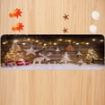 thumbnail image 2 of Faithtur Floor Mat, Christmas Floral Print Carpet Footcloth Decorative Tools, 2 of 8