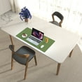 thumbnail image 6 of Aothia Leather Desk Pad Protector ,Mouse Pad,Office Desk Mat, Non-Slip PU Leather Desk Blotter,Laptop Desk Pad,Waterproof Desk Writing Pad for Office and Home  (36" x 17", Olive Green), 6 of 7