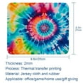 thumbnail image 5 of Tie-Dye Mouse Pad for Laptop Wireless Mouse Home Office Travel, Portable & Washable, 5 of 7