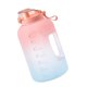 thumbnail image 3 of Botella para beber Jarra de agua grande de medición de marcador de tiempo motivacional Fanmusic Botella para beber, 3 of 7