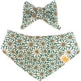 thumbnail image 5 of The Bloo Club Bowdanas, Dog Bow Ties & Bandanas, 100% Made in The US, a melding of Comfort & Style, Donate with Each Sale to Local Animal Shelters (Flower Child Pet, X-Small), 5 of 6
