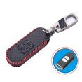 thumbnail image 4 of Funda de material cuero para llave , carcasa para llave , soporte de carcasa de repuesto para llavero, funda protectora de telemando Yotijar Caja de la llave del coche, 4 of 8