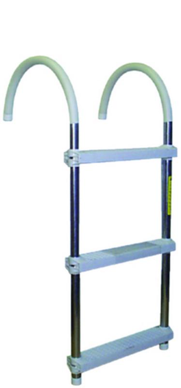Garelick 5031 Portable Folding Boarding Ladder 11/" Hook 3 Steps