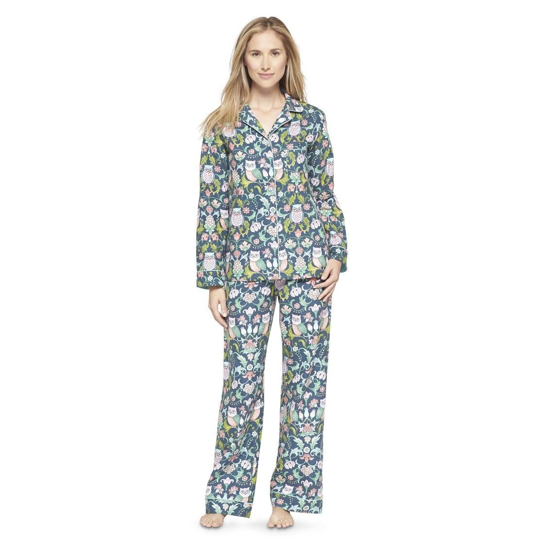 nick-nora-sleepwear-women-cotton-pj-2-piece-pajama-set-arts-crafts