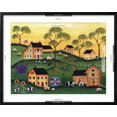thumbnail image 5 of Art.com American Sunshine Country Farm Giclee Print by Cheryl Bartley, Black Frame Wall Art, 29" x 23", 5 of 5