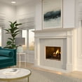 thumbnail image 3 of The Marshall 48 inch Fireplace Mantel MDF White Pain, 3 of 3