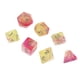 thumbnail image 2 of Juego de 7 dados poliédricos de plástico para juegos de mesa, D4-D20, para juegos de rol DND RPG Estilo 11, 2 of 9