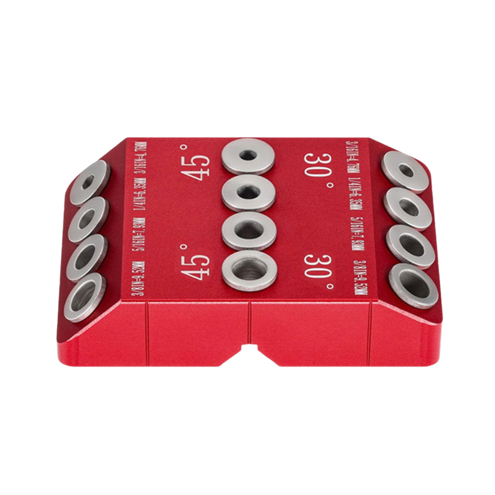 BIBABLYKE Angle Drill Guide 30 45 90 Degree Drill Jig for Straight Holes Drill Jig for Angled Holes Portable Drill Guide for Wood